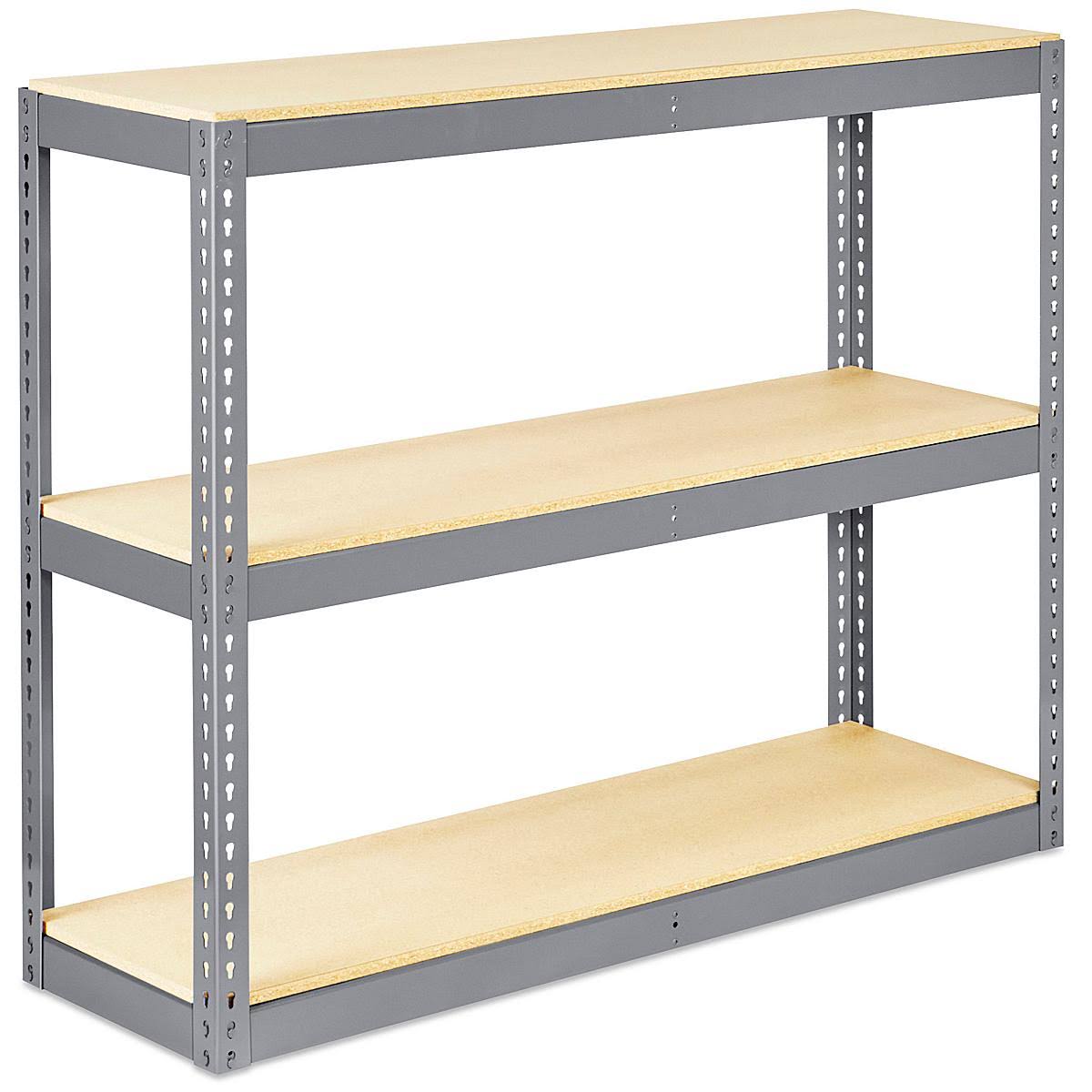 Uline Wide Span Storage Rack Particle Board