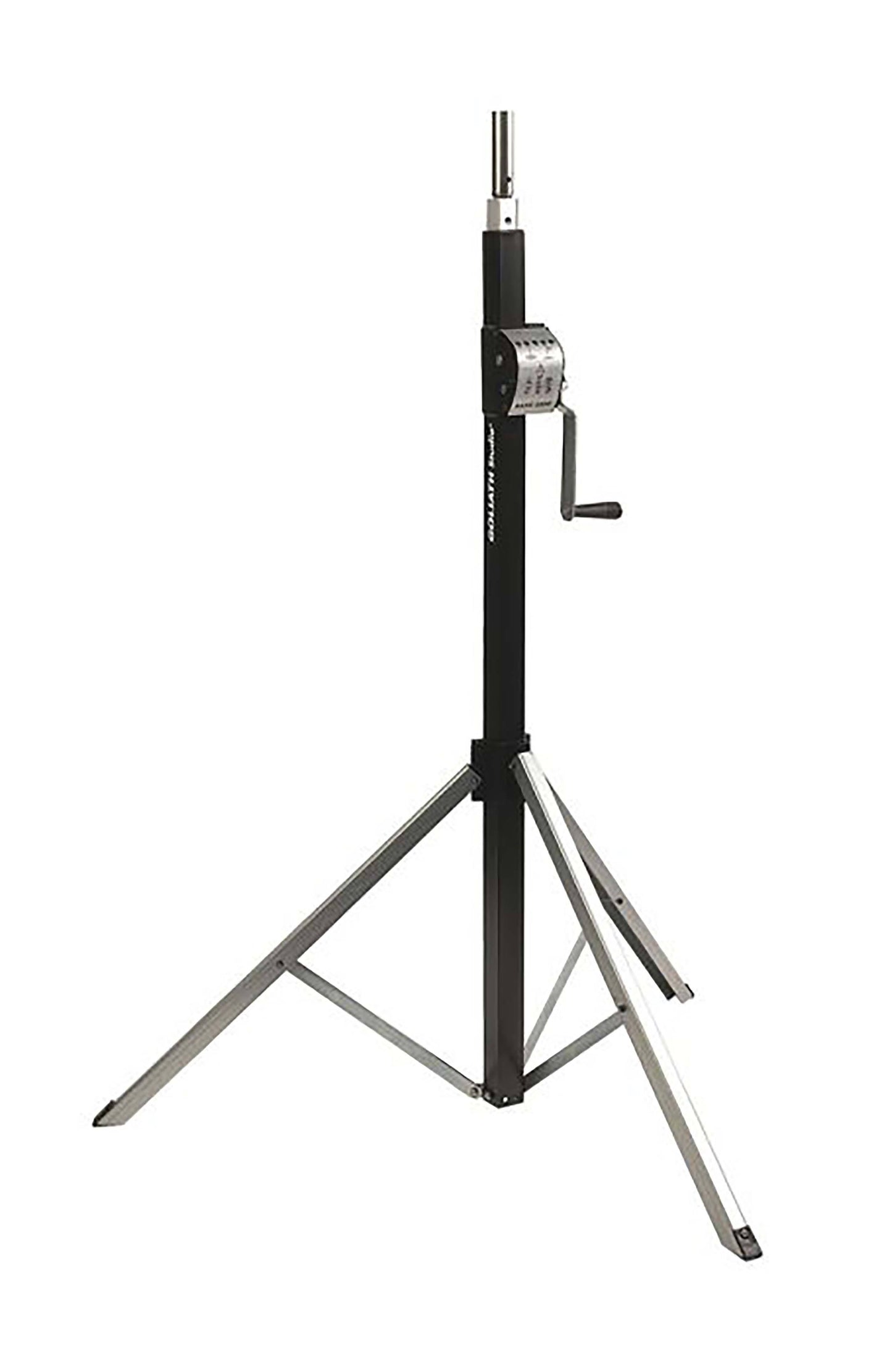 (2) Global Truss DT-3800L 12ft Smart Crank Stands w/ T-Adapters & Case Package