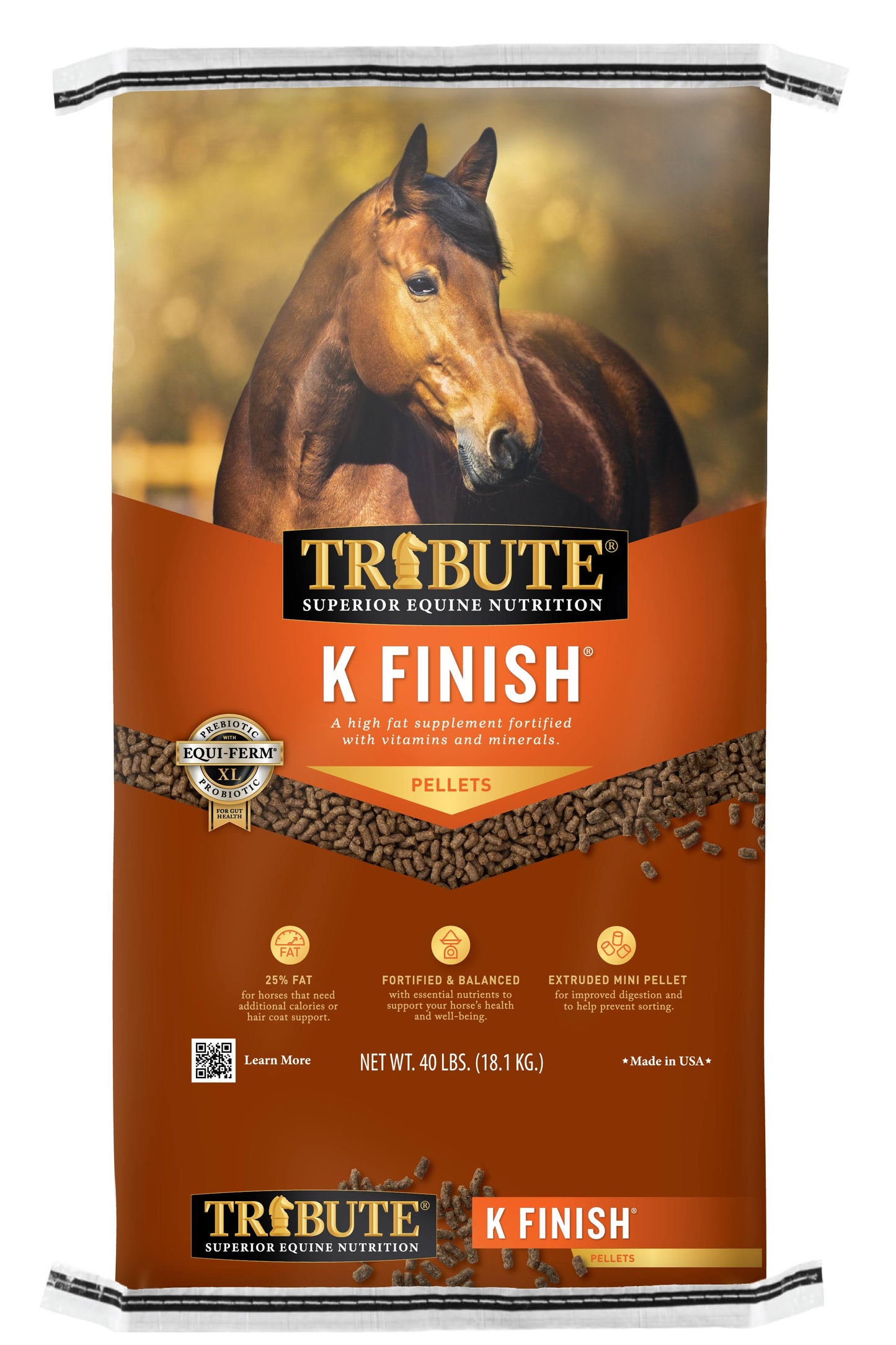 Tribute 40 lb K Finish - Horse Feed