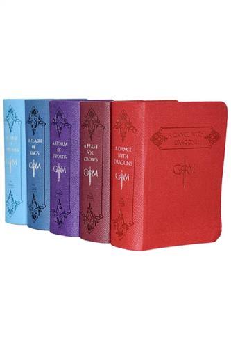 A Game of Thrones Leather-Cloth Boxed Set by George R R Martin