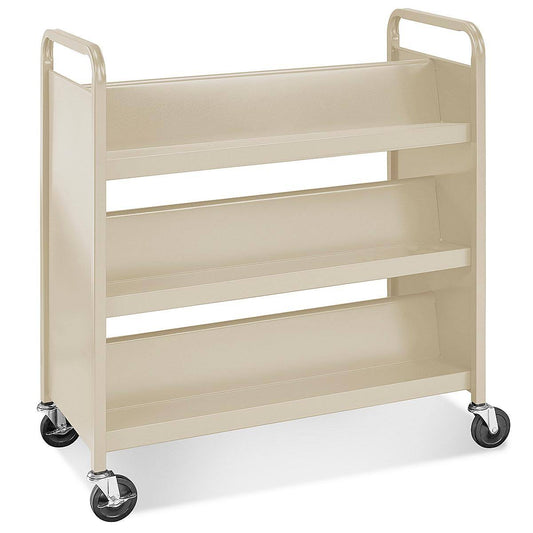 Uline Library Book Cart 37 x 18 x 42