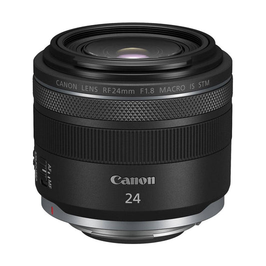 Canon RF 24mm f/1.8 Macro Is STM Lens + Canon Speedlight - 64GB Accessory Kit