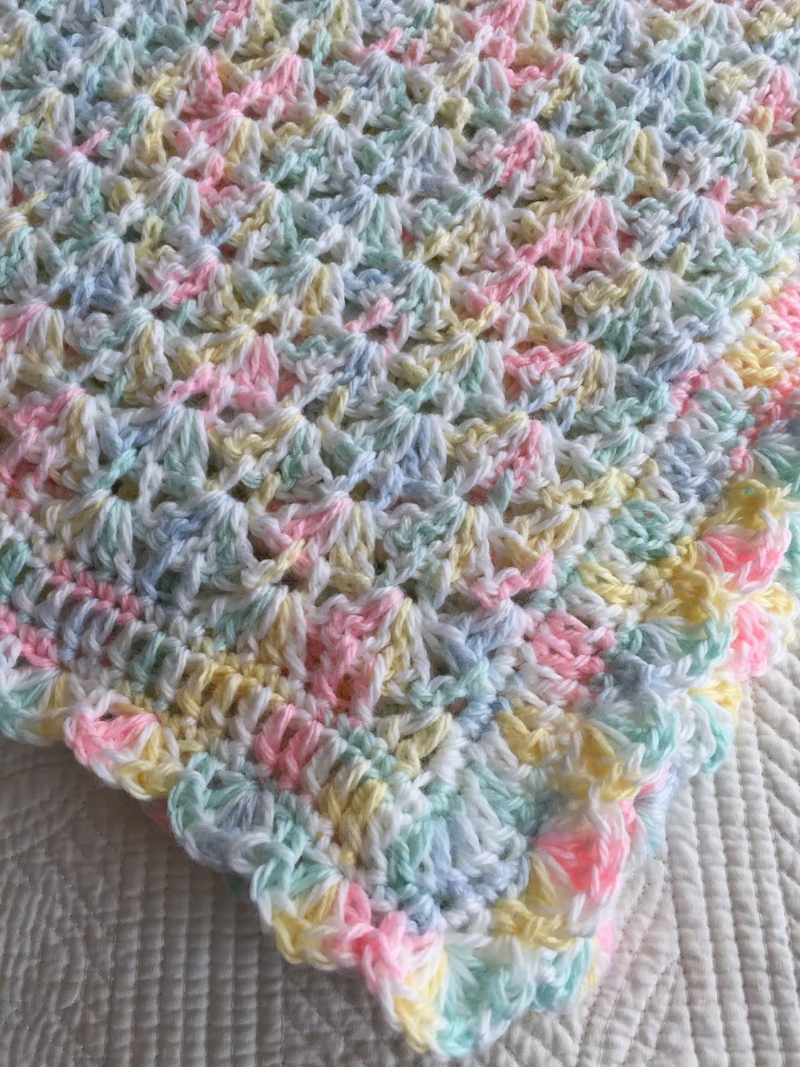 Baby Blanket, Crochet Baby Blanket, Baby Afghan, Soft and Cozy Baby Afghan, Crochet Baby Blanket, Baby Shower Gift, Pastel Pink Blanket,