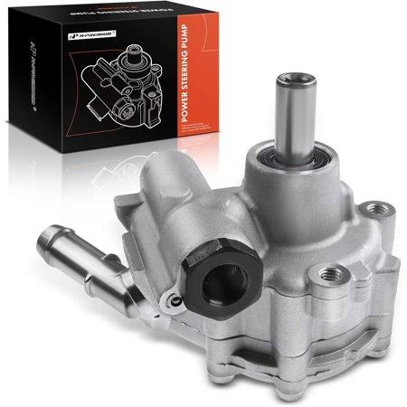 A-premium Power Steering Pump Compatible with Chevrolet Malibu 2008-2012, Buick Rendezvous 2004-2006, Pontiac G6 2007-2009, Saturn Aura 2007-2009, V6